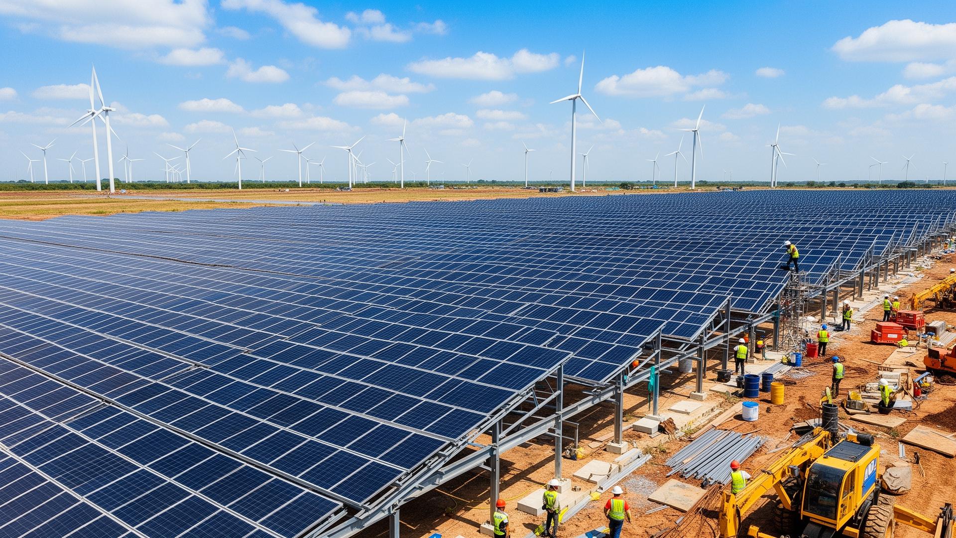 Timelapse pour les Énergies Renouvelables : Éolien et Solaire